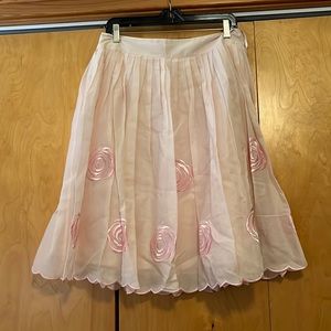 Light pink rose skirt